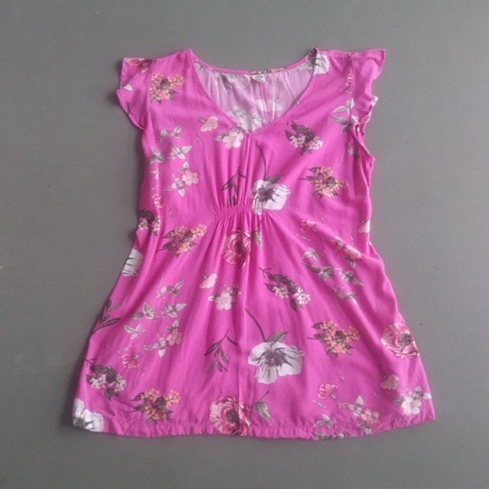 Old Navy Floral Maternity Blouse